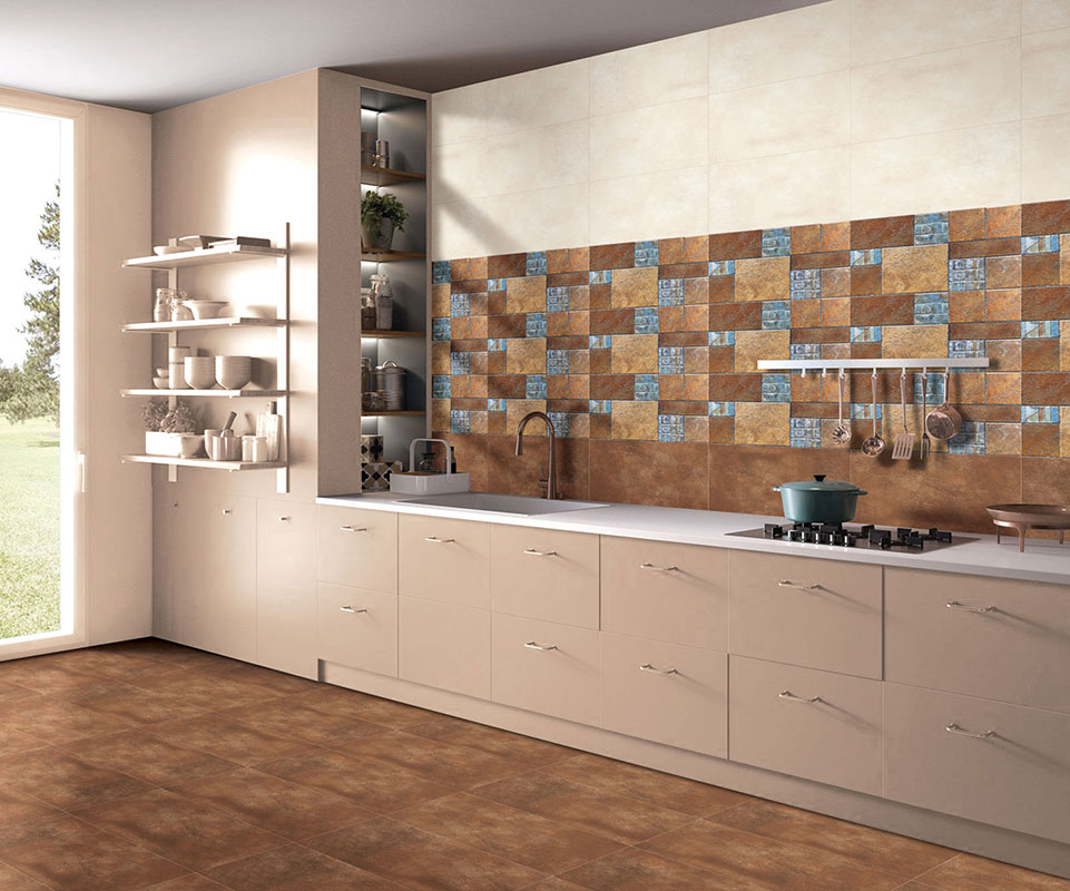 kajaria kitchen wall tiles design