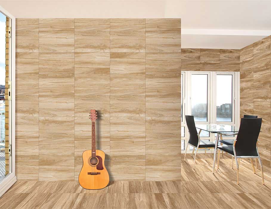 Polished Wood Light by Kajaria